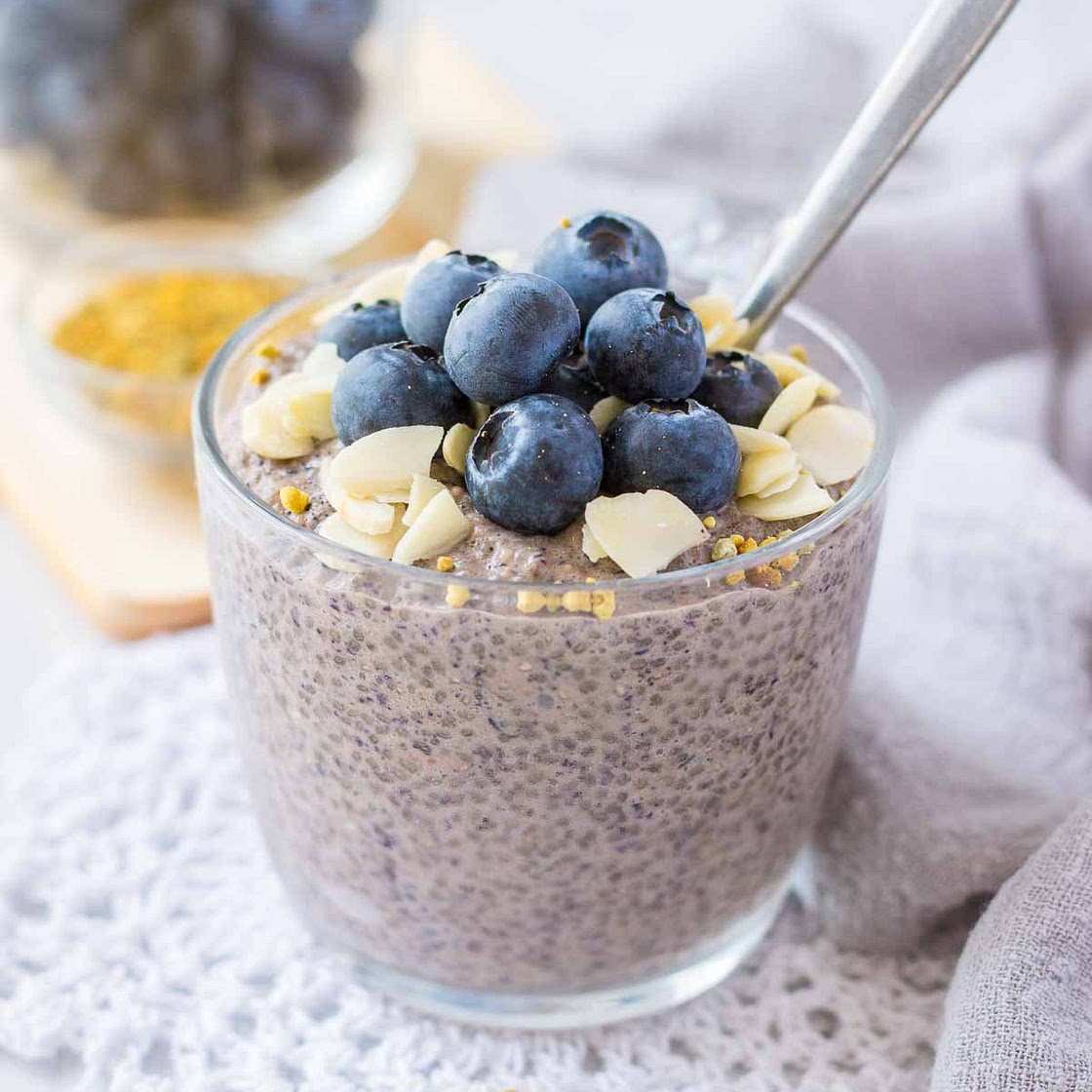 Blueberry Chia Pudding