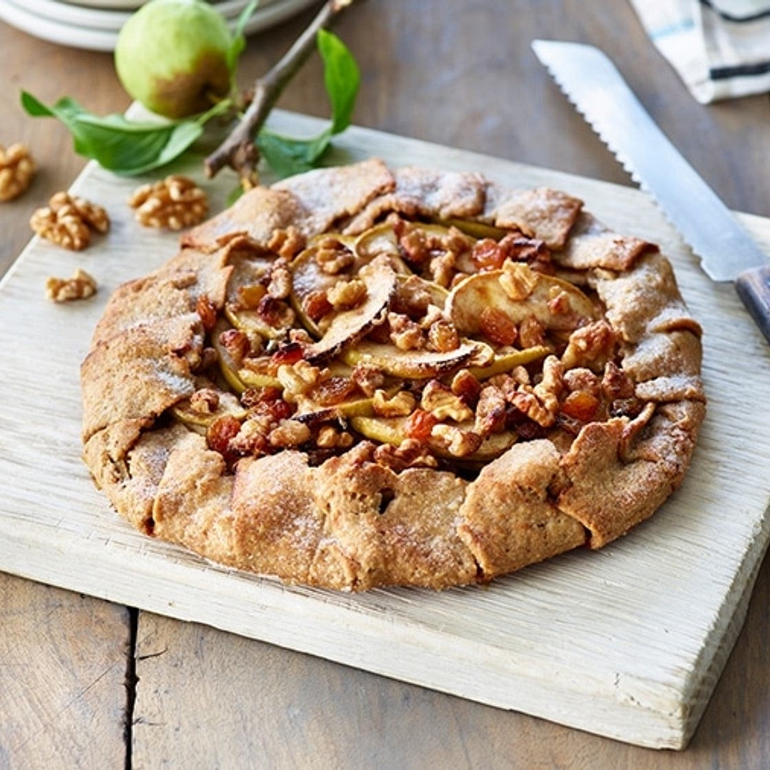 Apple Walnut Crostata