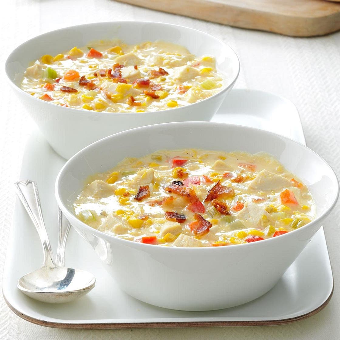 Easy Chicken Corn Chowder
