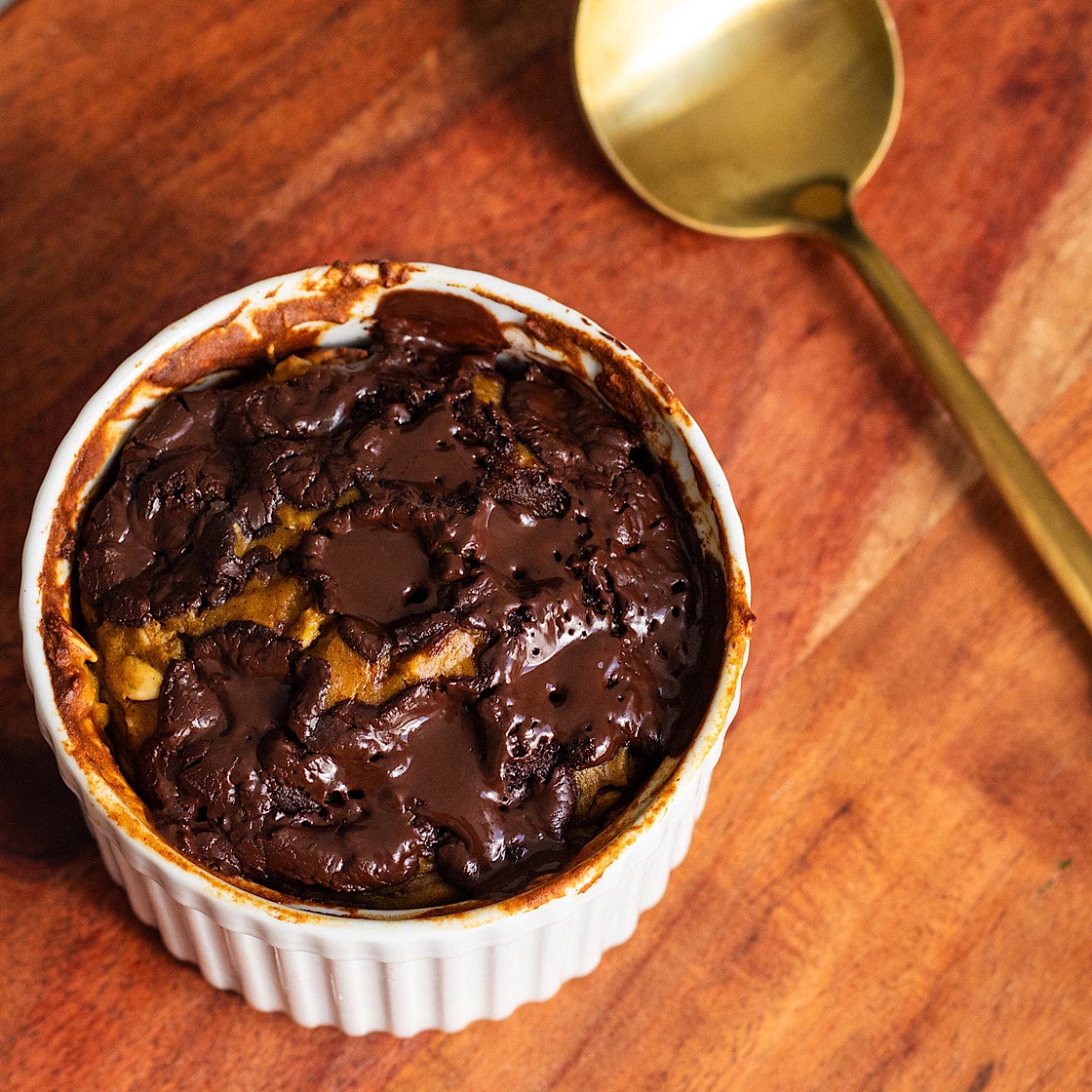 Single Serve Protein Pumpkin Baked Oatmeal