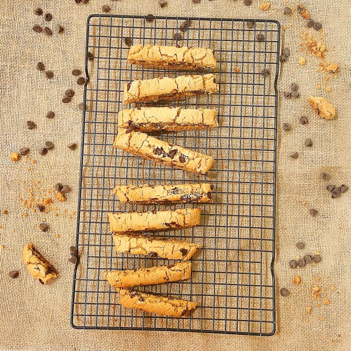 Passover Chocolate Chip Cookie Sticks