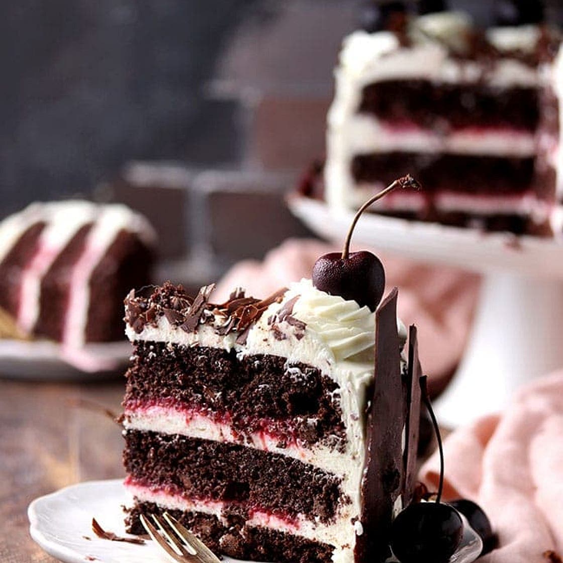 Gluten Free German Black Forest Cake