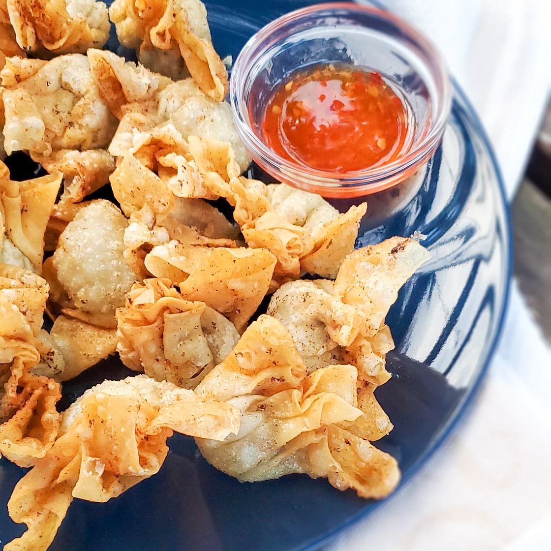 Easy Crispy Fried Wontons
