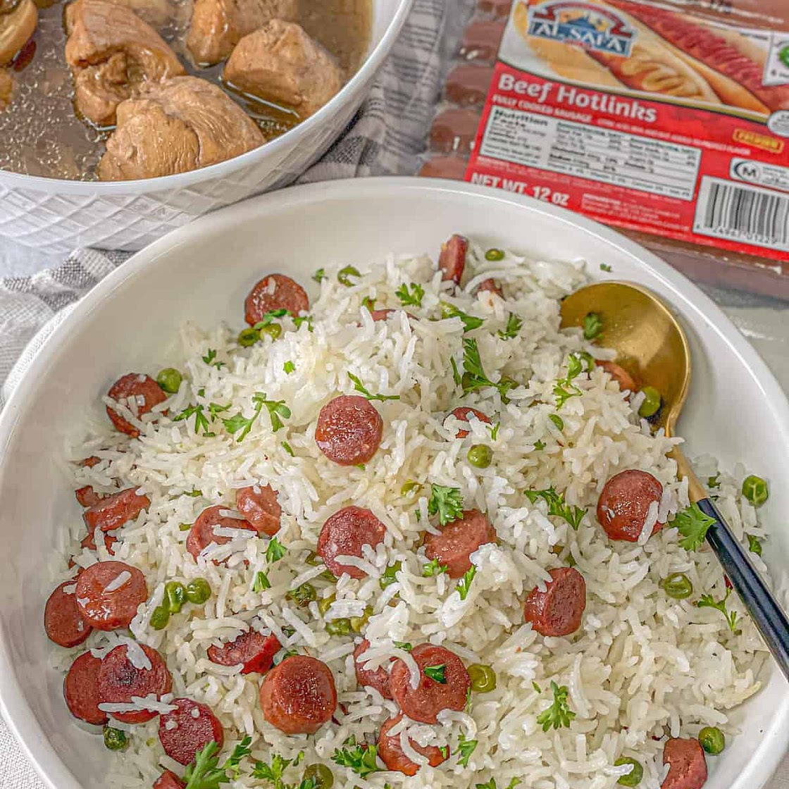 Chinese Mushroom Chicken over Beeflink Rice