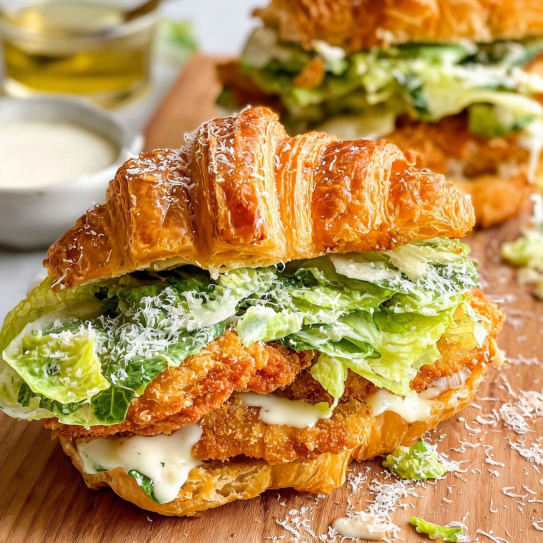 Crispy Chicken Croissant Sandwich