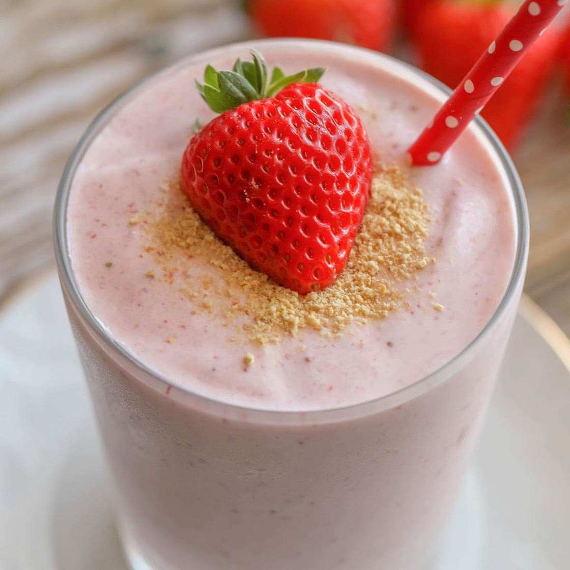 Strawberry Cheesecake Smoothie Recipe