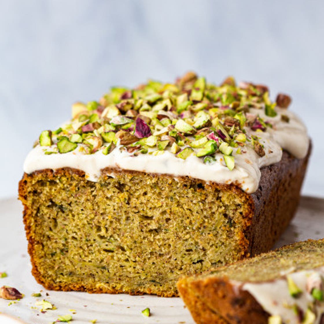Vegan courgette cake