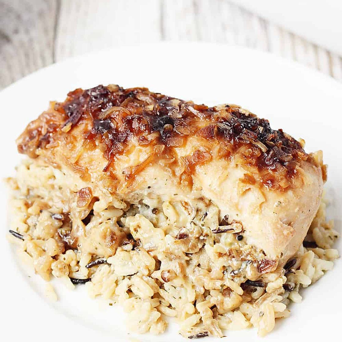 One-Pan No Peek Chicken & Rice