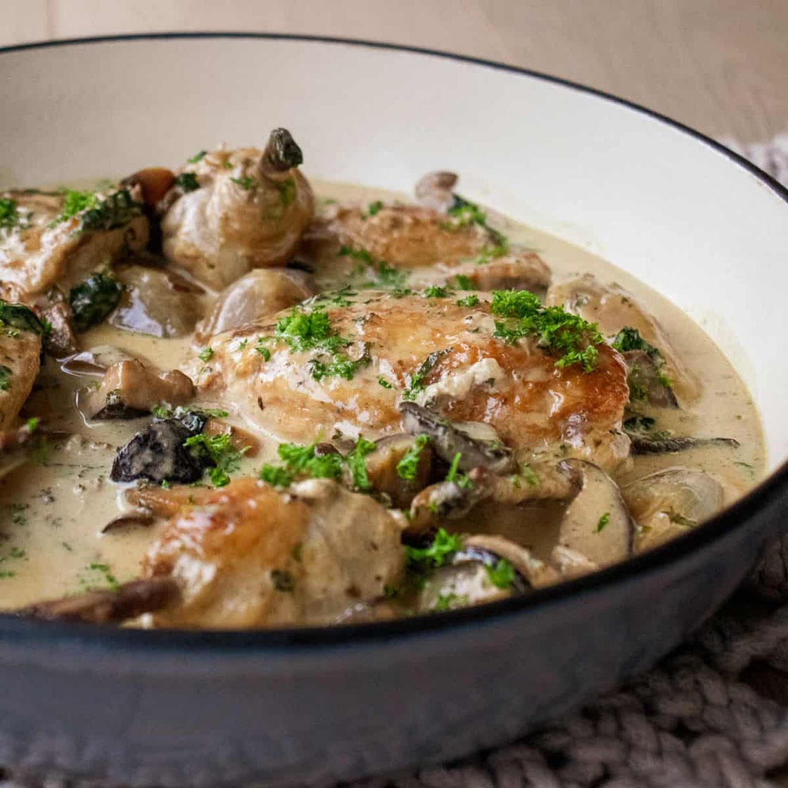 Chicken With Mushroom Sauce
