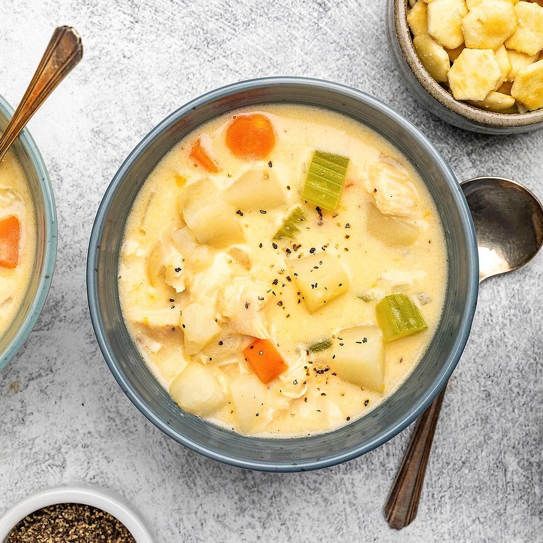 Cheesy Chicken Chowder