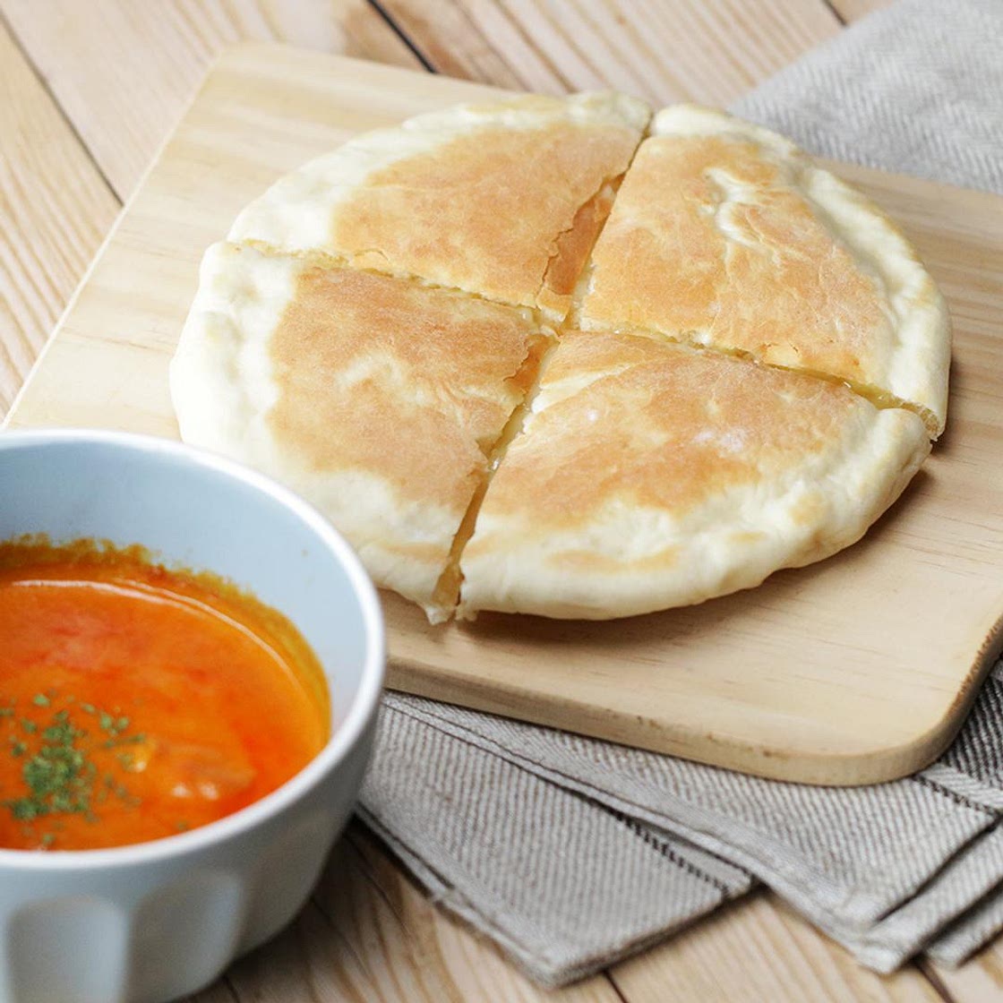 Cheese Naan Bread Recipe by Tasty