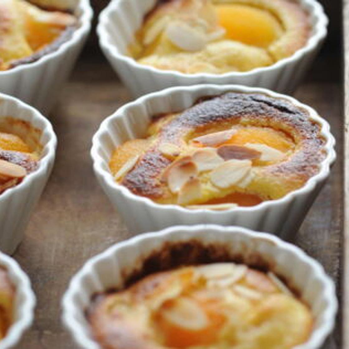 Gratin d'abricots à la crème d'amande