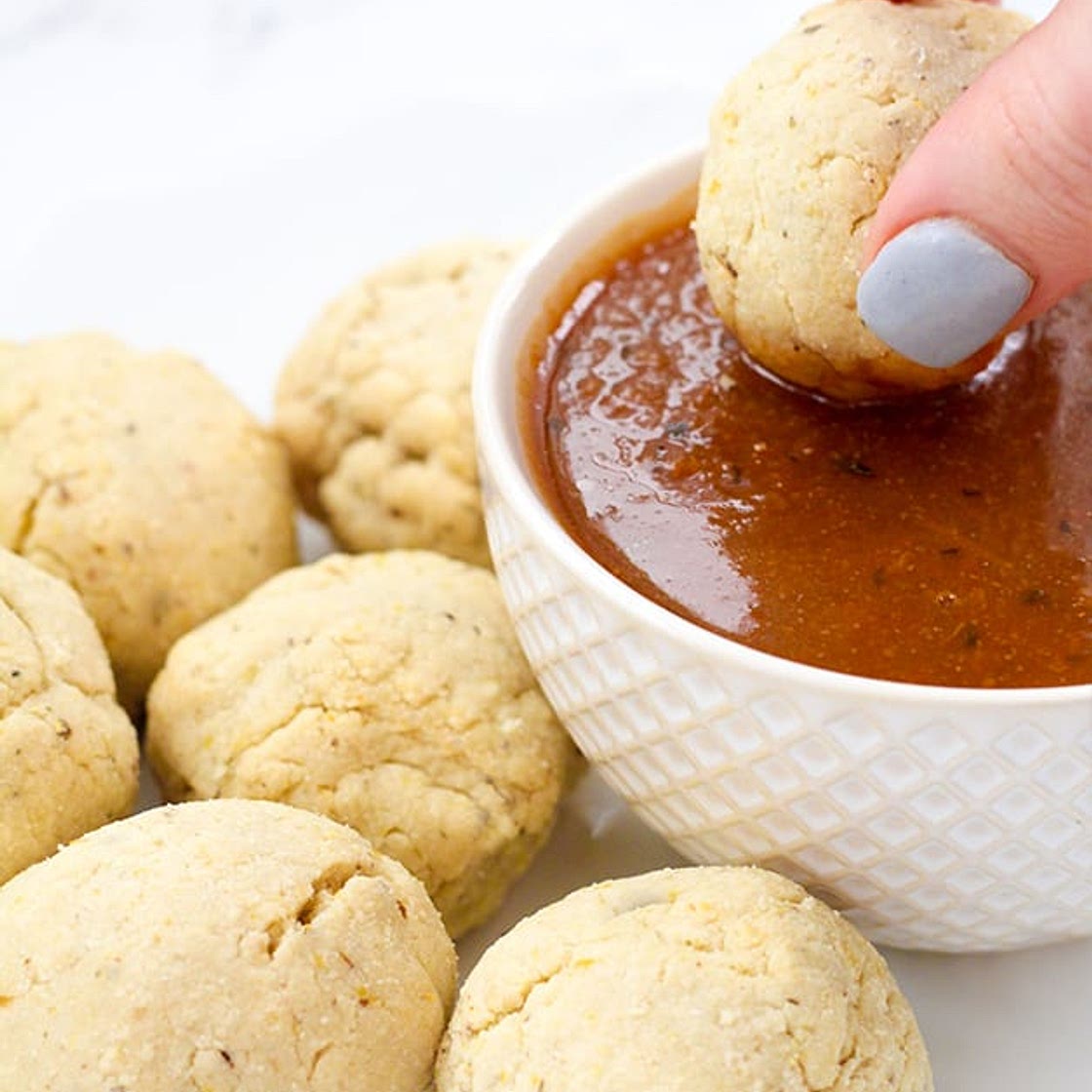 Paleo Pizza Dough Snack Bites (AIP)