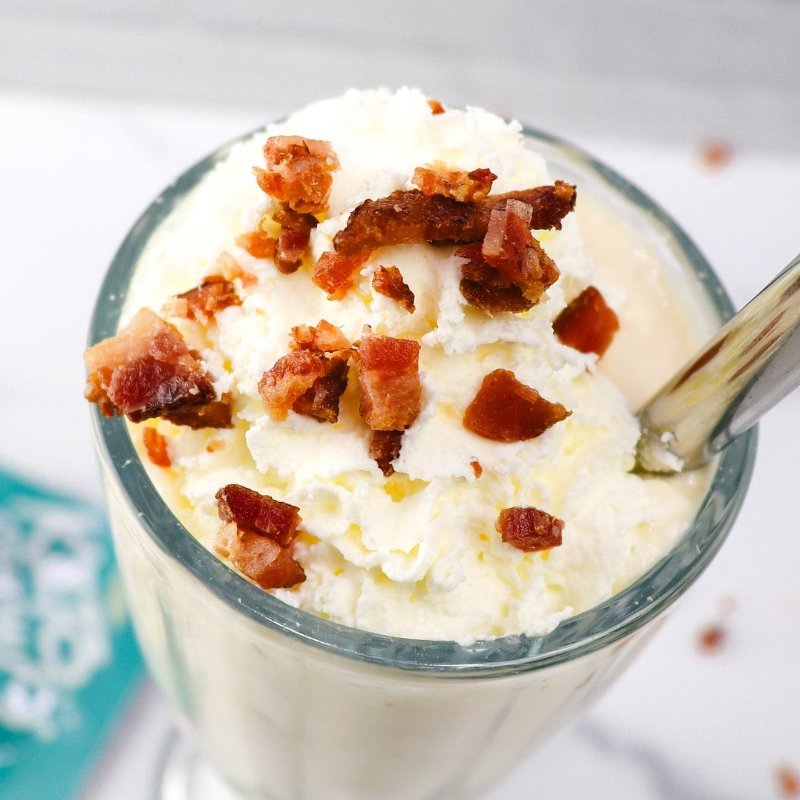 Keto Sonic Peanut Butter Bacon Shake