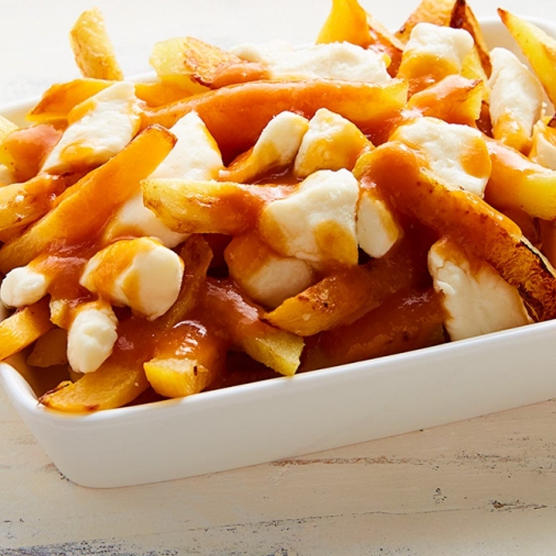 Autumn vegetable poutine