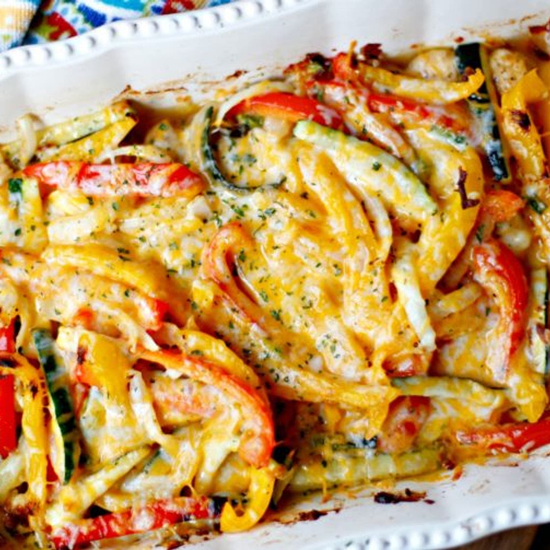 Chicken Fajita Casserole