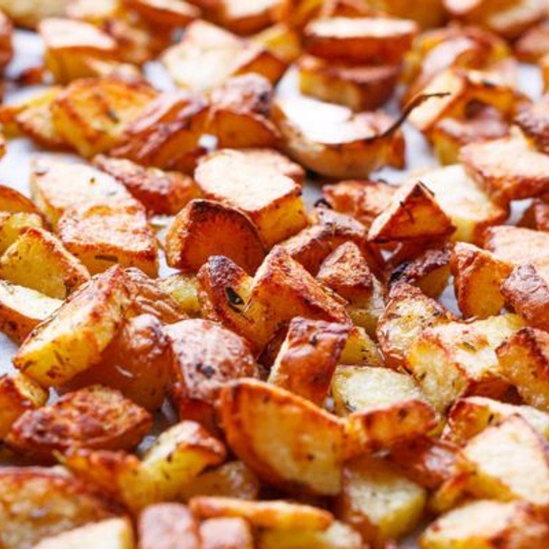 Garlic Cajun Roasted Potatoes