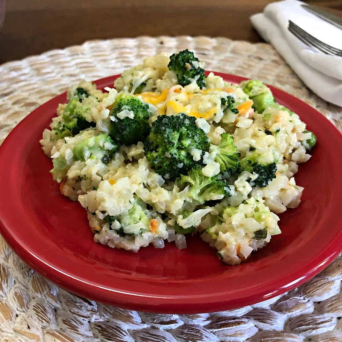 Cheesy Cauliflower Rice