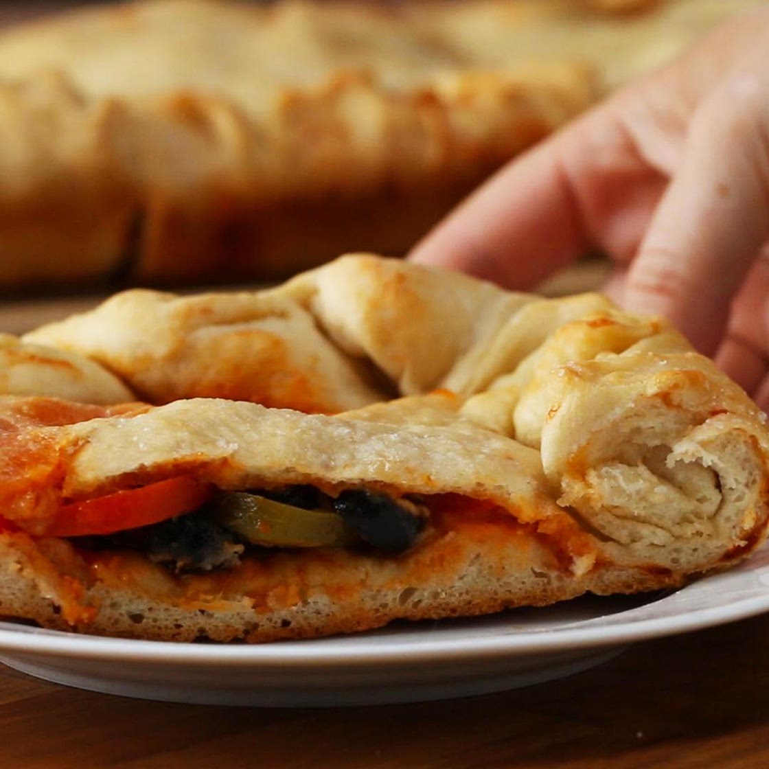 Sheet Pan Calzone Recipe by Tasty