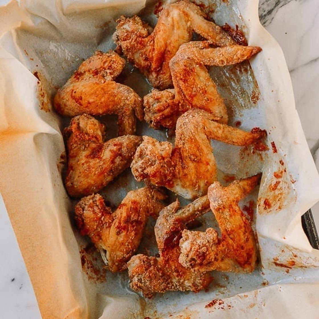 Baked White Pepper Chicken Wings