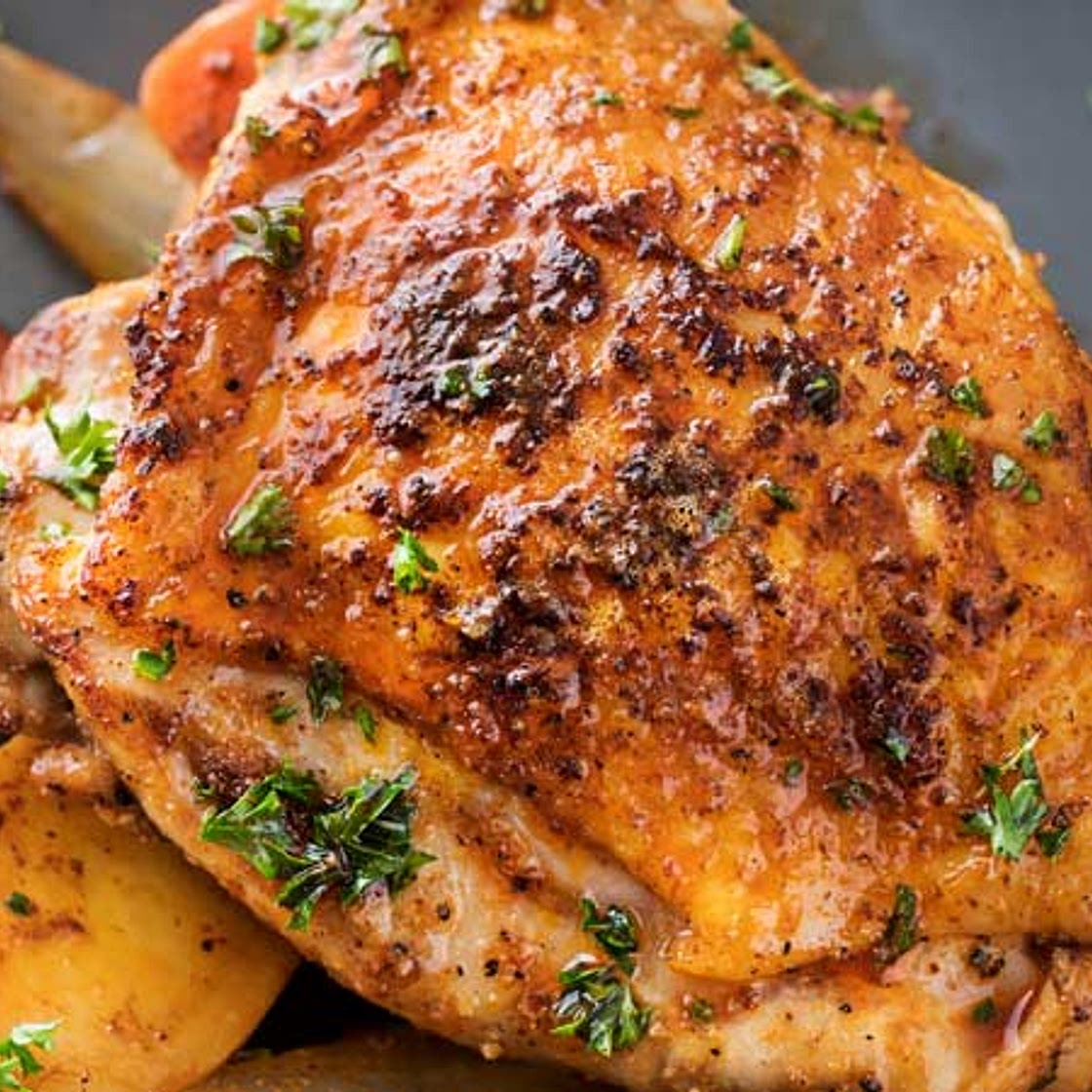 Slow Cooker Harissa Chicken