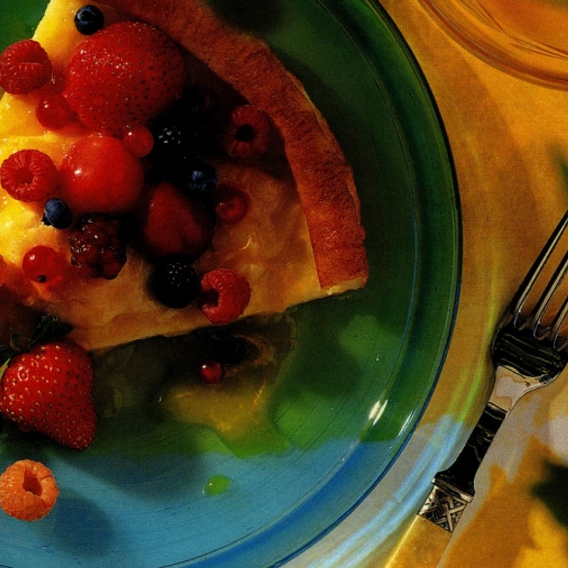 Oven Puff Pancake with Fresh Fruit