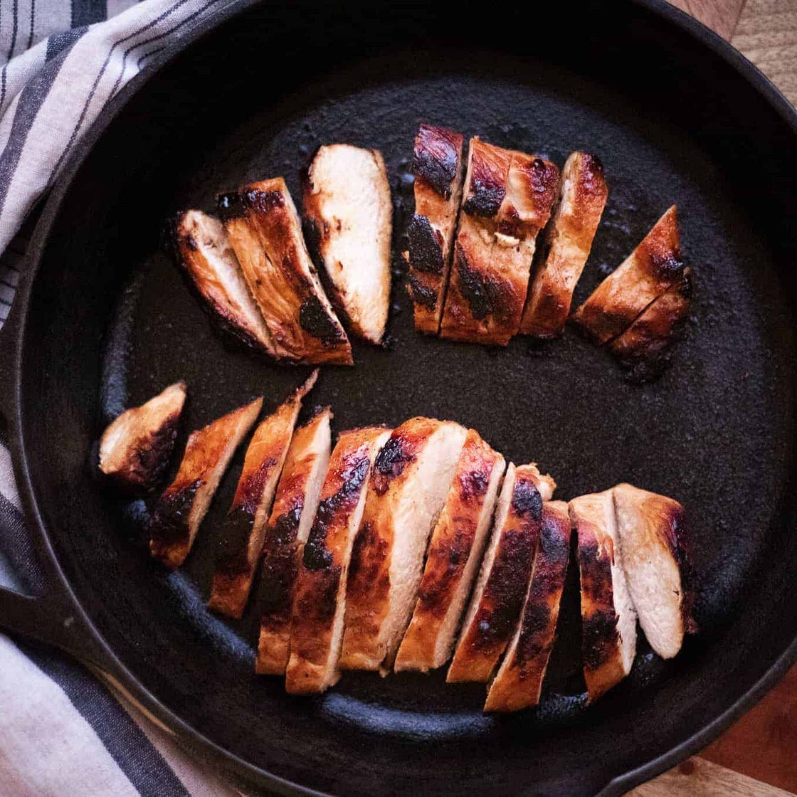 The Easiest Marinated Pan-Seared Chicken Breast