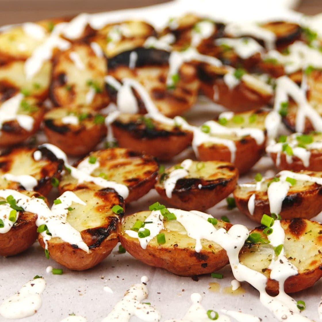 Grilled Ranch Potatoes
