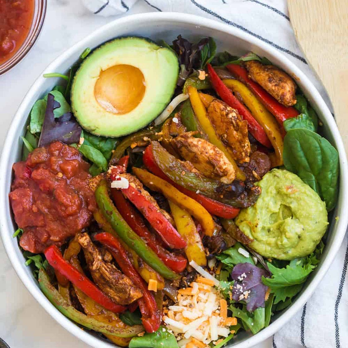 Chicken Fajita Salad