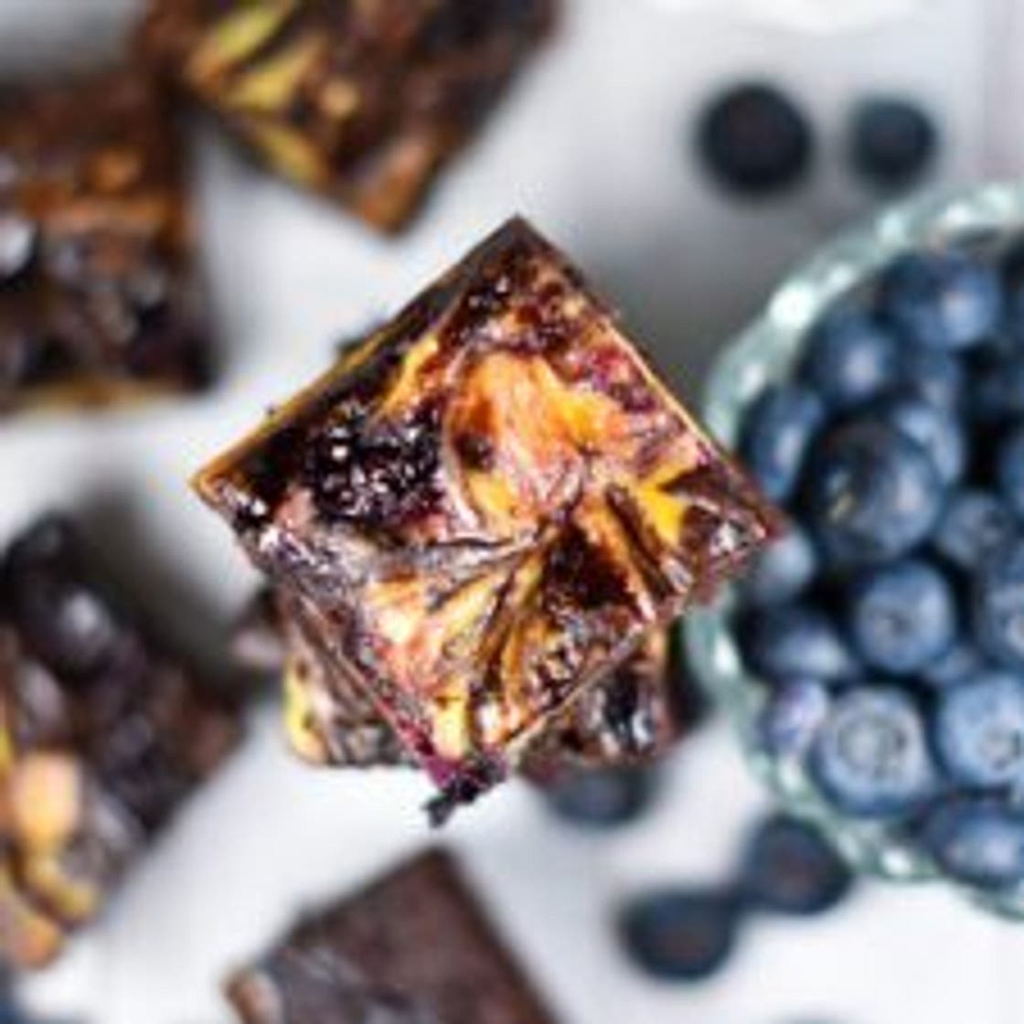 Blueberry Cheesecake Brownies