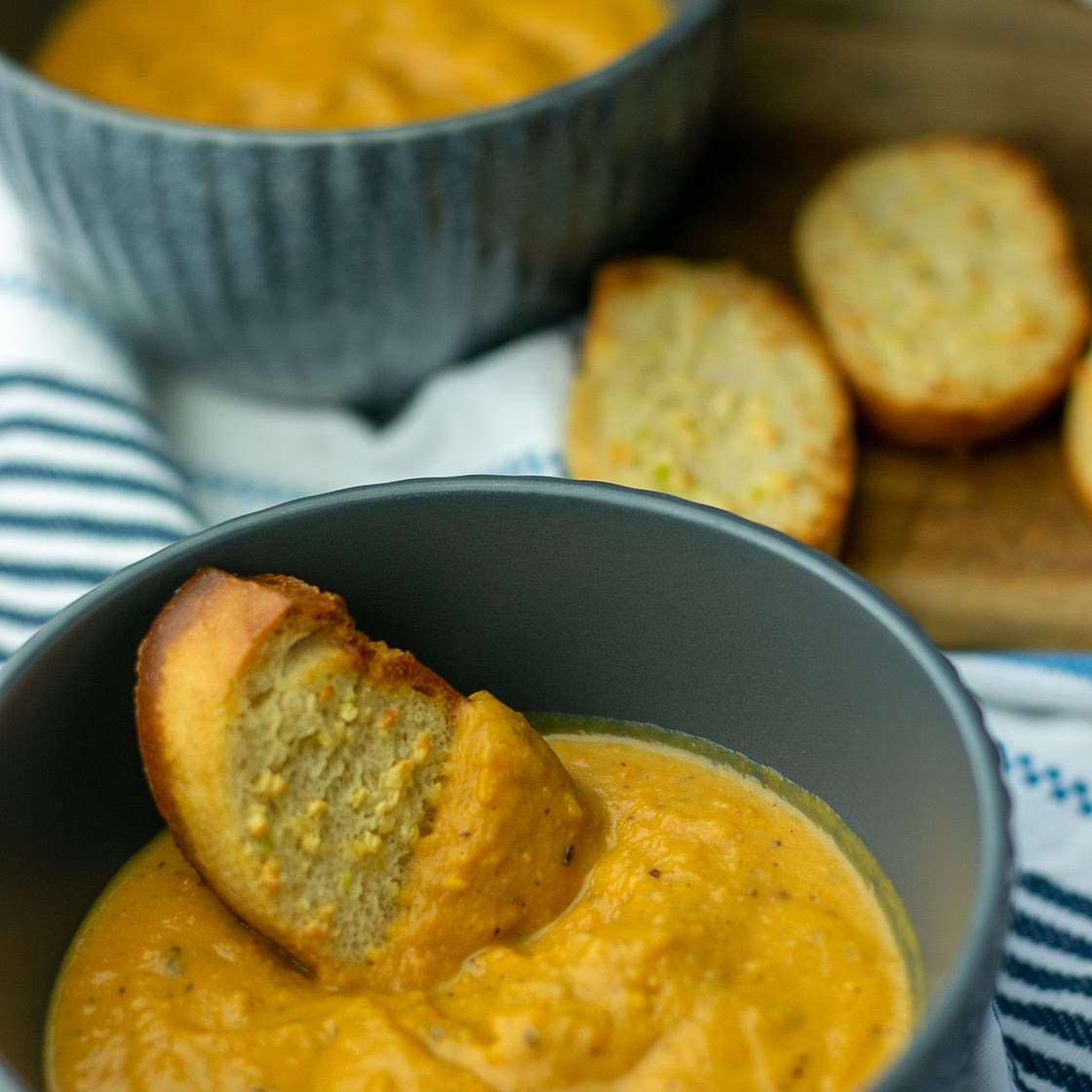 Roasted Vegetables Cream Soup