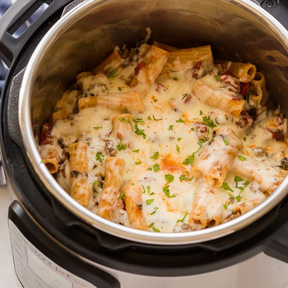 Instant Pot Baked Ziti