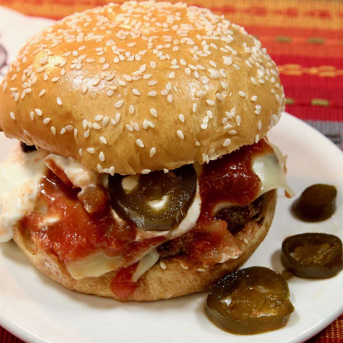 Sizzling Southwest Burgers