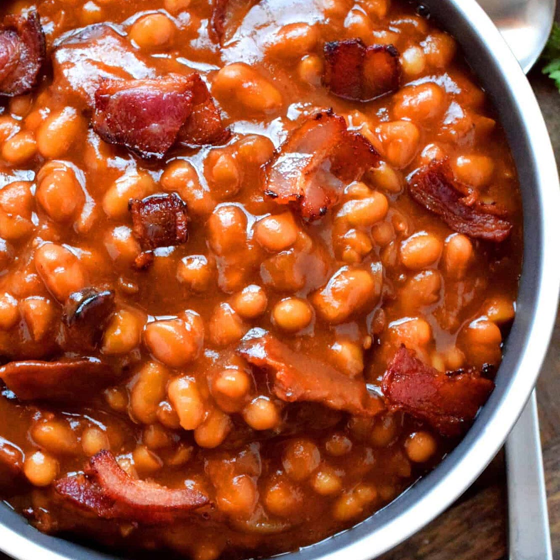 Sweet and Smoky Baked Beans