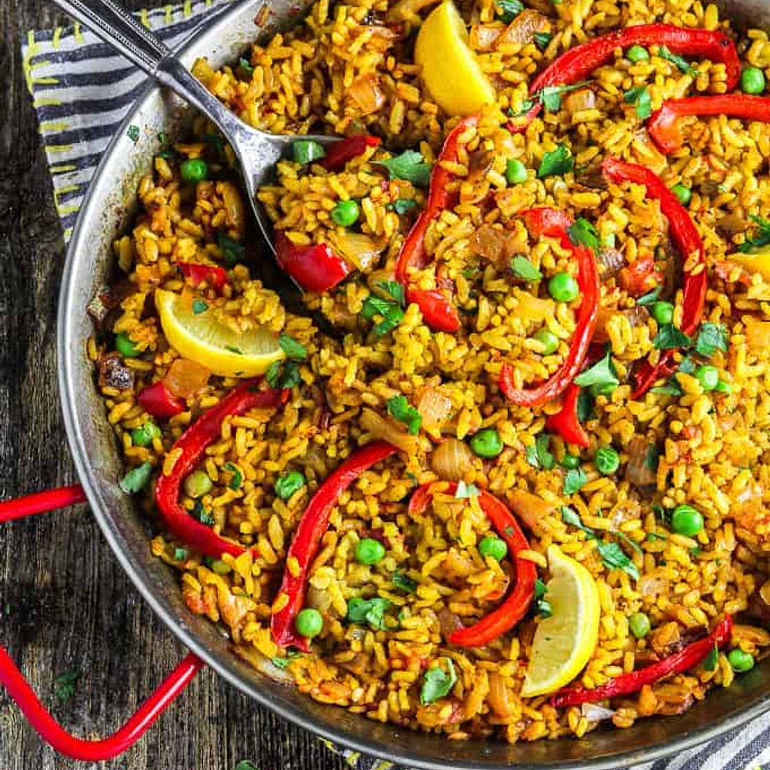 Spanish Vegan Paella