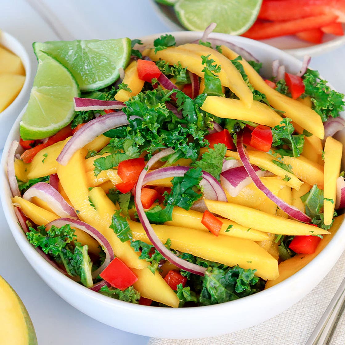Mango Ceviche With Kale