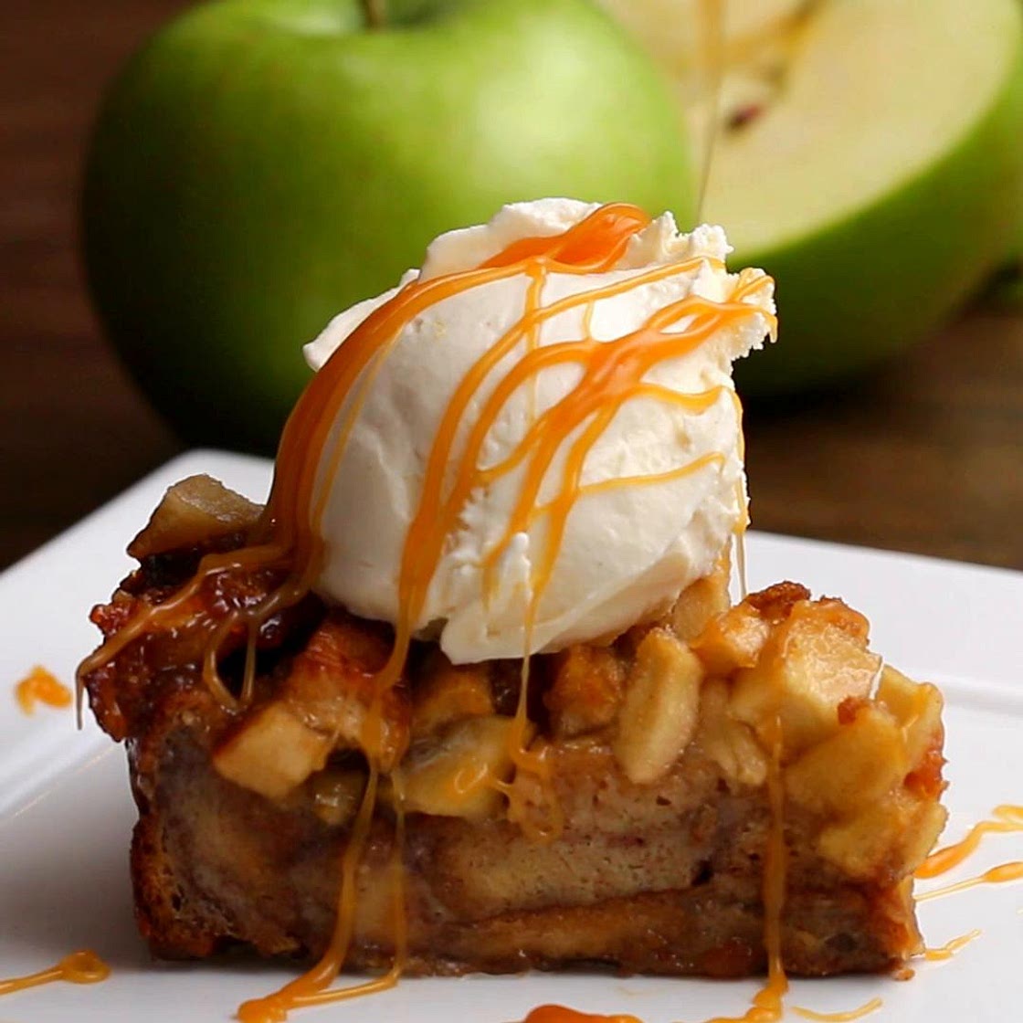 Apple Pie Bread Pudding Recipe by Tasty