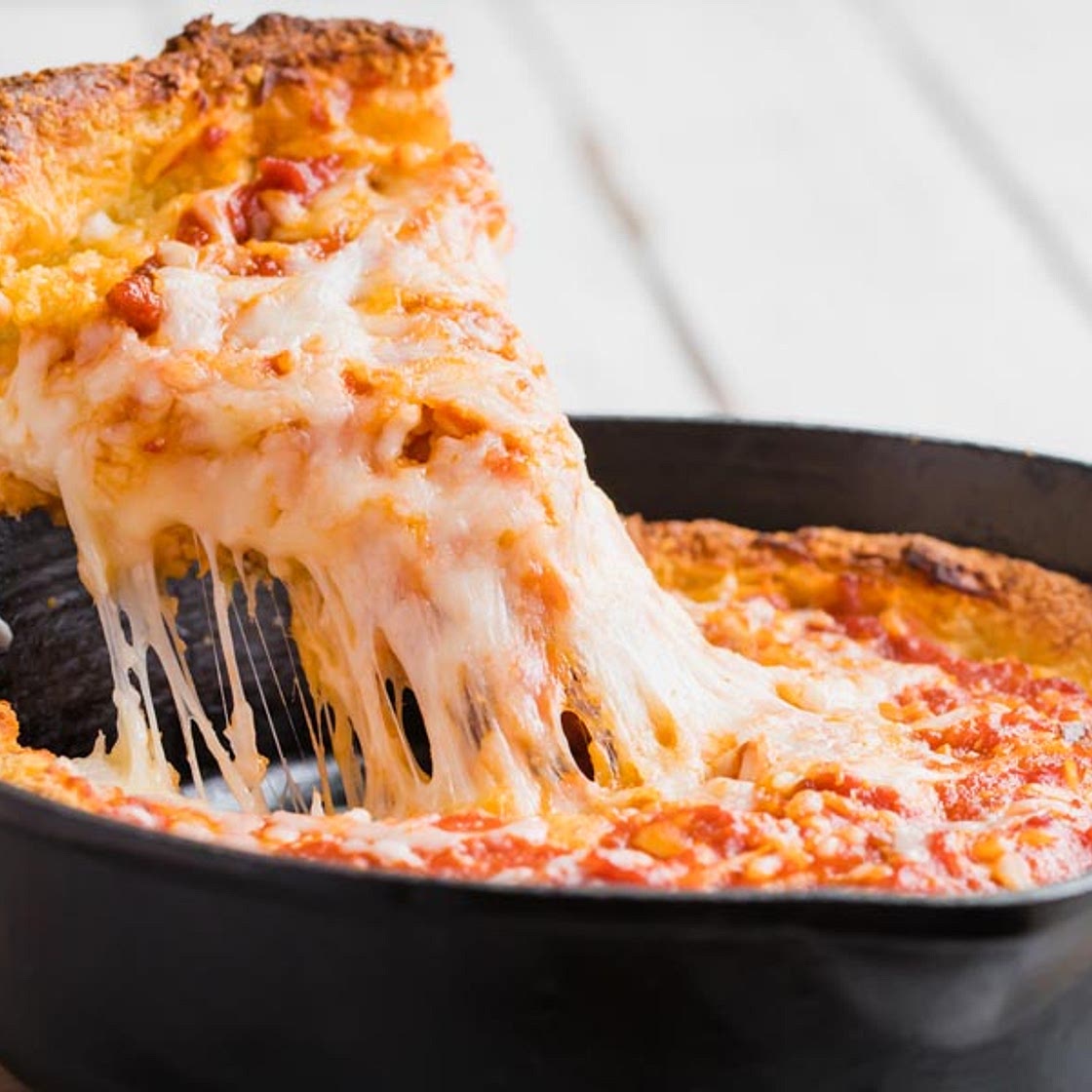 Keto Deep Dish Pizza