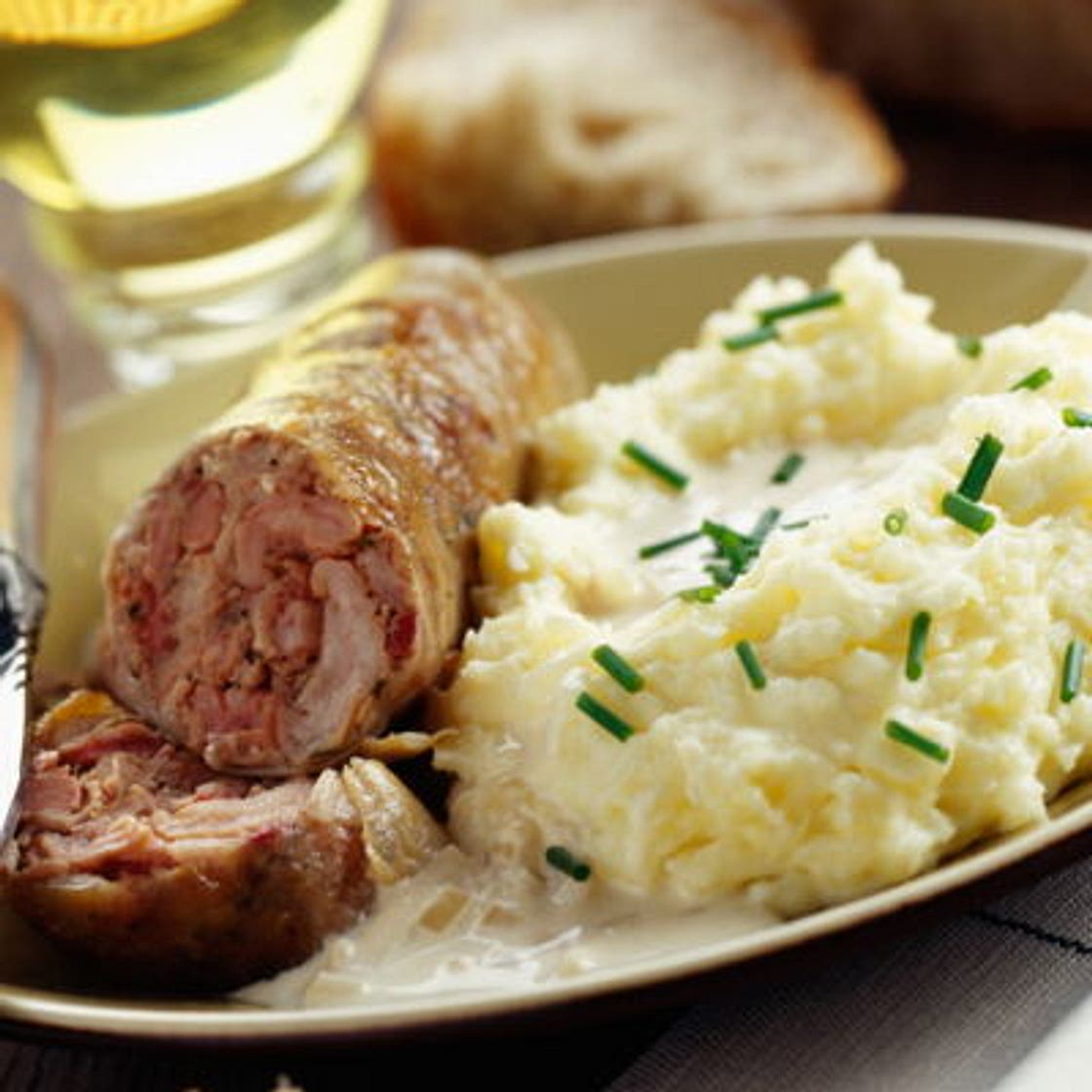 Andouillettes aux pommes de terre