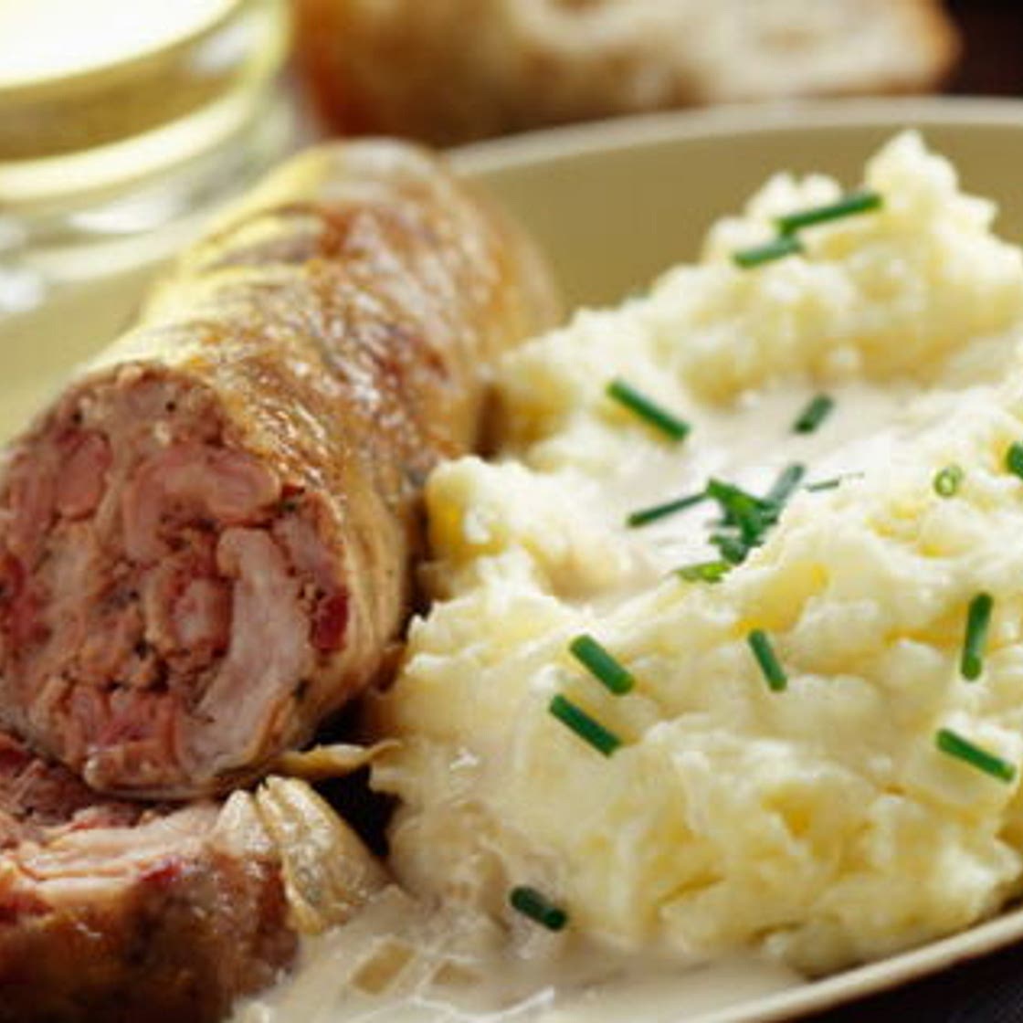 Andouillettes aux pommes de terre