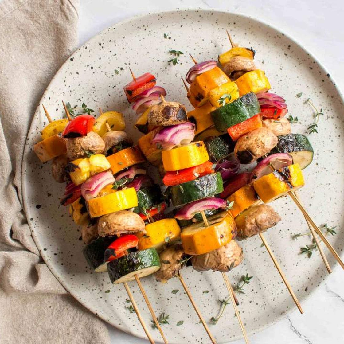 Grilled Vegetable Skewers