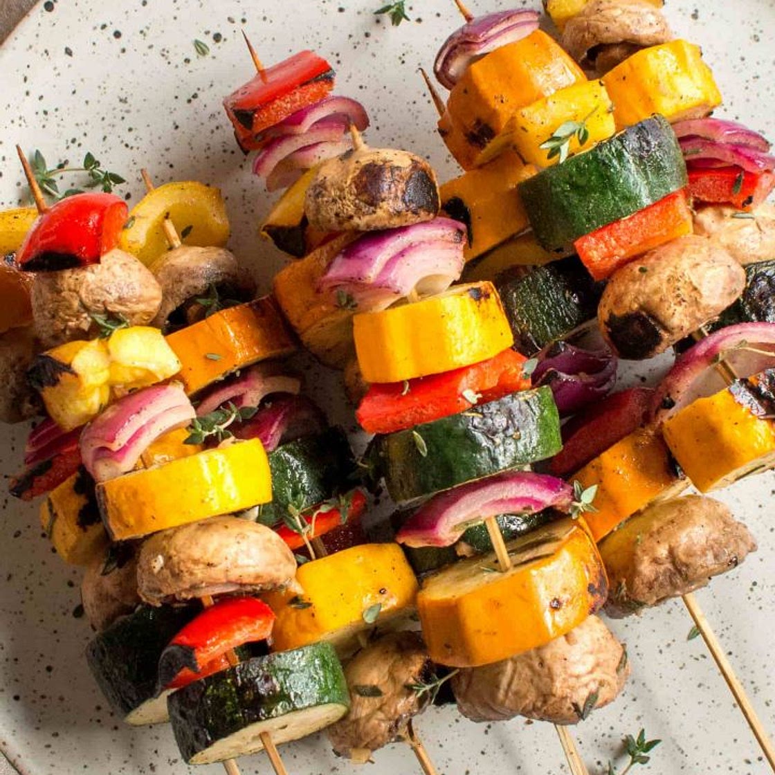 Grilled Vegetable Skewers