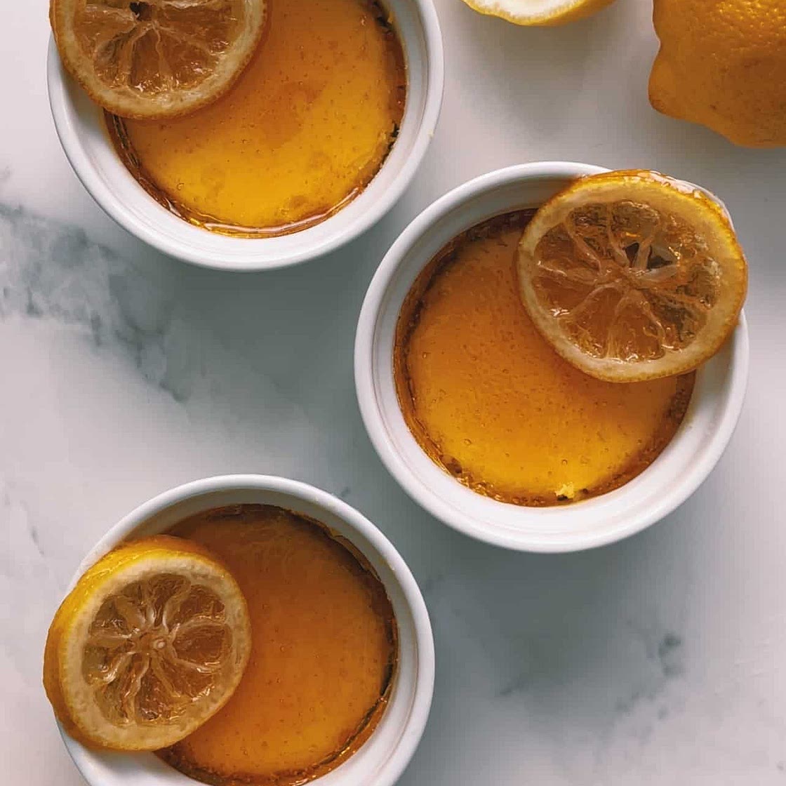 Easy Lemon Creme Brulee