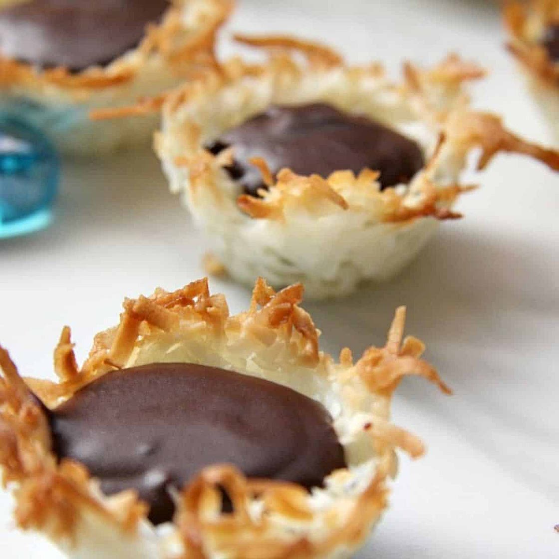 Coconut Chocolate Cups
