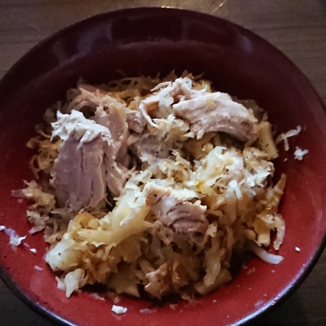 Crock Pot Pork and Sauerkraut