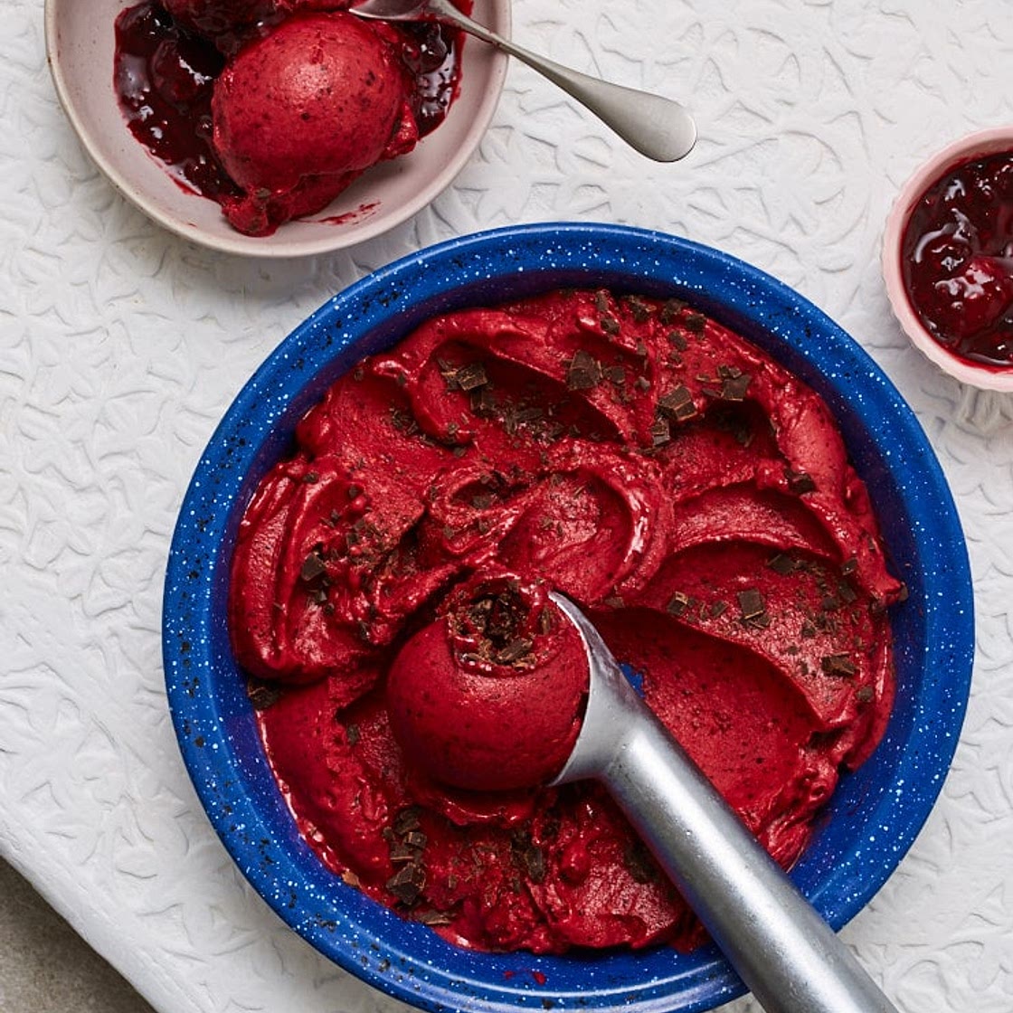 Winter Berry Ice Cream | Slimming & Weight Watchers Friendly