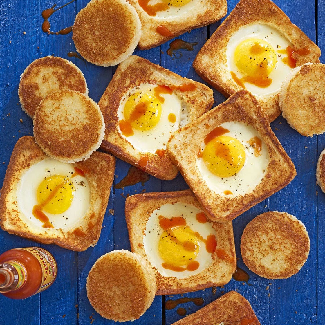 Parmesan Egg-in-a-Hole