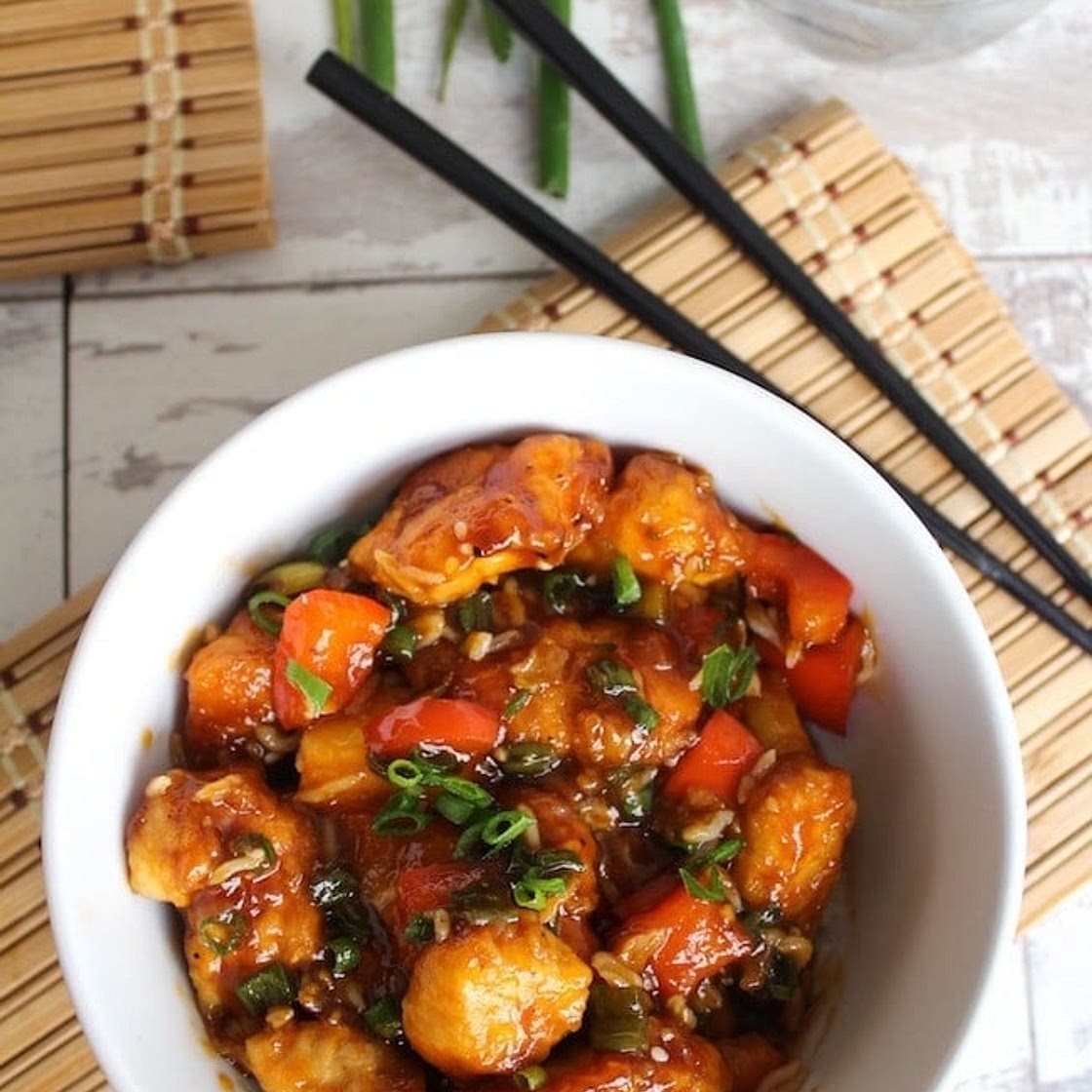 Paleo & Low FODMAP Sweet and Sour Chicken