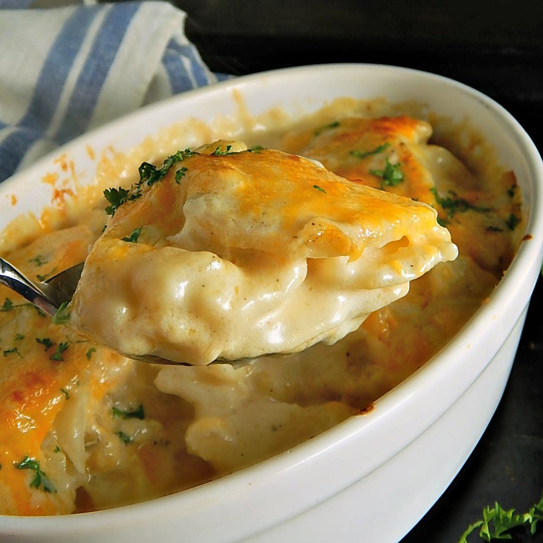 Ruth's Chris Potatoes au Gratin Copycat