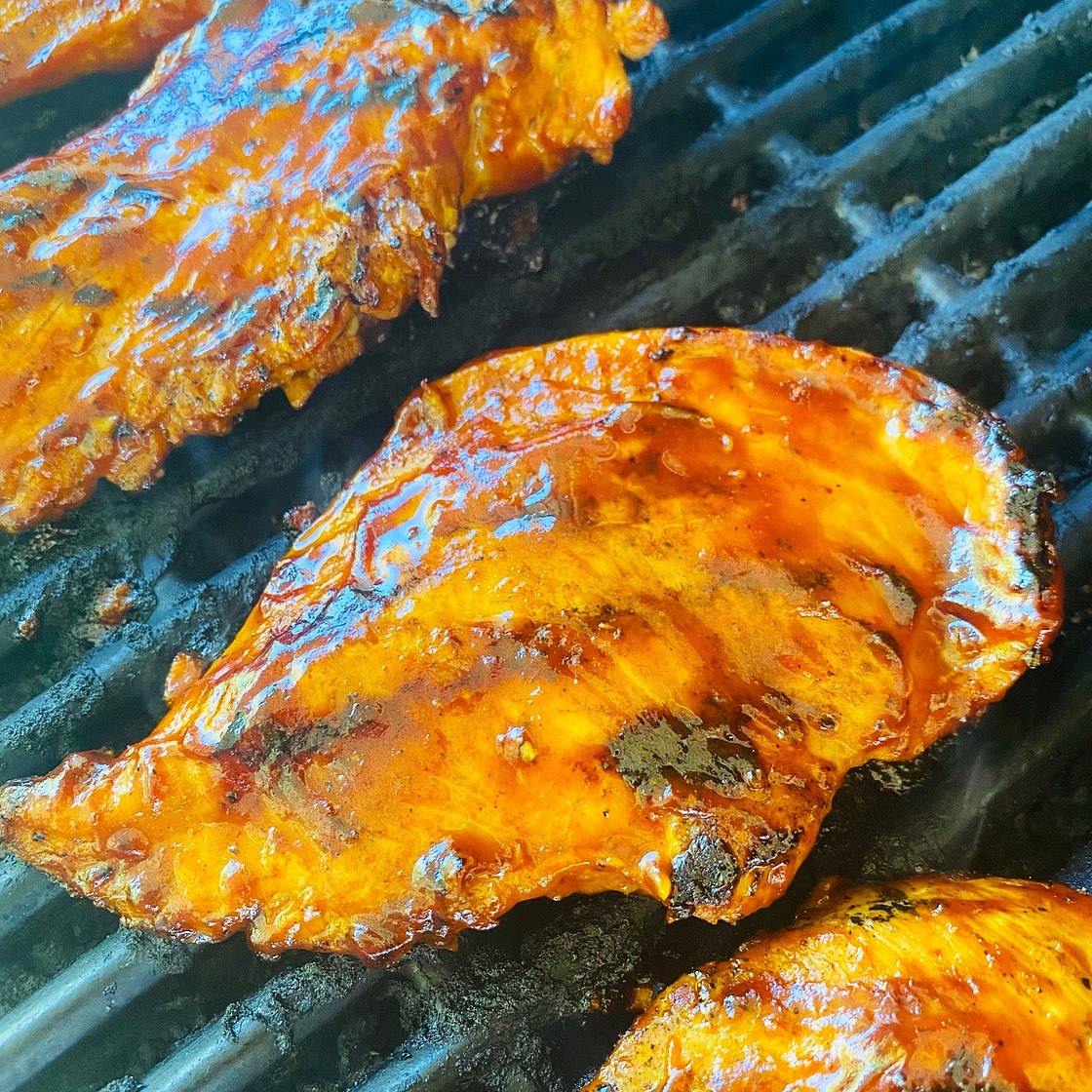 Sriracha BBQ Grilled Chicken